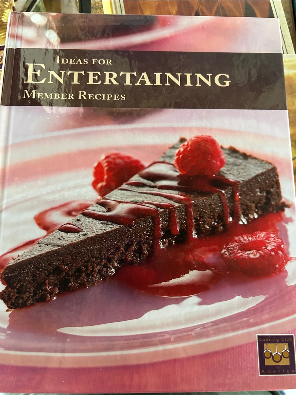 Ideas for Entertaining: Member Recipes Cookbook - Pink Cover
